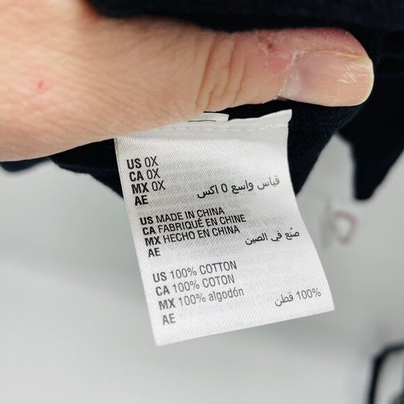 Karen Scott Womens Plus Size 0X Cassie Colorblocked Curved Hem Sweater Red SW1 - Picture 6 of 7